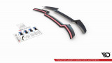 Maxton Design Nástavec střešního spoileru Audi RS6 C7 V.2 - černý lesklý lak