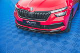 Maxton Design Spoiler předního nárazníku Škoda Kamiq V.2 - černý lesklý lak