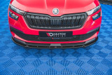 Maxton Design Spoiler předního nárazníku Škoda Kamiq V.2 - karbon