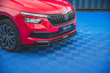 Maxton Design Spoiler předního nárazníku Škoda Kamiq V.1 - karbon