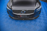 Maxton Design Spoiler předního nárazníku Volvo S60 Mk3 R-Design V.2 - černý lesklý lak
