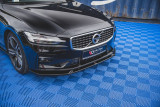 Maxton Design Spoiler předního nárazníku Volvo S60 Mk3 R-Design V.1 - karbon