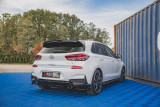 Maxton Design Boční lišty zadního nárazníku Hyundai I30N Mk3 V.4 - texturovaný plast