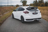 Maxton Design Boční lišty zadního nárazníku Ford Focus ST Mk3 Facelift V.2 - karbon
