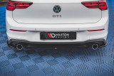 Maxton Design Spoiler zadního nárazníku VW Golf VIII GTI - texturovaný plast