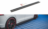 Maxton Design Prahové lišty VW Golf VIII GTI - karbon
