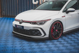 Maxton Design Spoiler předního nárazníku VW Golf VIII GTI - texturovaný plast