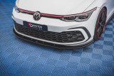 Maxton Design Spoiler předního nárazníku VW Golf VIII GTI - karbon