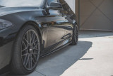Maxton Design Prahové lišty BMW řada 5 F10/F11 M-Paket V.2 - texturovaný plast