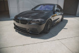 Maxton Design Spoiler předního nárazníku BMW řada 5 F10/F11 M-Paket V.3 - texturovaný plast