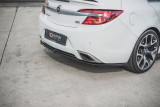 Maxton Design Spoiler zadního nárazníku s žebrováním Opel Insignia OPC Facelift - černý lesklý lak