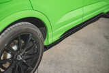 Maxton Design Prahové lišty Audi RSQ3 - černý lesklý lak