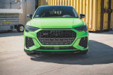 Maxton Design Spoiler předního nárazníku Audi RSQ3 V.2 - texturovaný plast