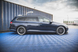Maxton Design Prahové lišty VW Passat B8 - černý lesklý lak