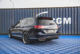 Maxton Design Spoiler zadního nárazníku s žebrováním VW Passat B8 - karbon