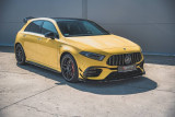 Maxton Design Spoiler předního nárazníku Mercedes AMG A45 S (W177) V.2 - texturovaný plast