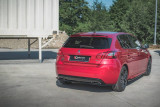 Maxton Design Spoiler zadního nárazníku Peugeot 308 GT Mk2 Facelift - texturovaný plast