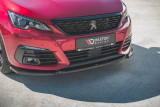 Maxton Design Spoiler předního nárazníku Peugeot 308 GT Mk2 Facelift V.2 - karbon
