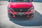 Maxton Design Spoiler předního nárazníku Peugeot 308 GT Mk2 Facelift V.1 - texturovaný plast