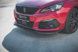 Maxton Design Spoiler předního nárazníku Peugeot 308 GT Mk2 Facelift V.1 - karbon