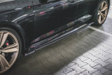 Maxton Design Prahové lišty Audi RS5 Sportback (F5) Facelift - černý lesklý lak