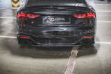 Maxton Design Spoiler zadního nárazníku Audi RS5 (F5) Facelift - texturovaný plast