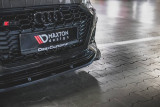 Maxton Design Spoiler předního nárazníku Audi RS5 (F5) Facelift V.3- texturovaný plast