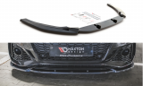 Maxton Design Spoiler předního nárazníku Audi RS5 (F5) Facelift V.2- černý lesklý lak