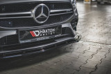 Maxton Design Spoiler předního nárazníku Mercedes AMG CLA 35 Aero (C118) V.2 - texturovaný plast