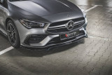 Maxton Design Spoiler předního nárazníku Mercedes AMG CLA 35 Aero (C118) V.1 - texturovaný plast