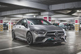 Maxton Design Spoiler předního nárazníku Mercedes AMG CLA 35 Aero (C118) V.1 - černý lesklý lak