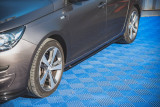Maxton Design Prahové lišty Peugeot 308 Mk2 Facelift - texturovaný plast