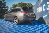 Maxton Design Nástavec střešního spoileru Peugeot 308 SW Mk2 Facelift - texturovaný plast