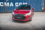 Maxton Design Spoiler předního nárazníku Citroen DS4 - černý lesklý lak