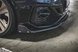 Maxton Design Spoiler předního nárazníku s křidélky Audi RS5 (F5) Facelift V.1 - texturovaný plast