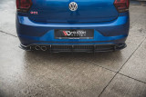 Maxton Design Zesílený spoiler zadního nárazníku Racing VW Polo Mk6 GTI - černý