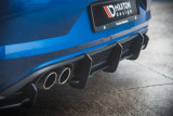 Maxton Design Zesílený spoiler zadního nárazníku Racing VW Polo Mk6 GTI - červeno-černý