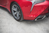 Maxton Design Boční lišty zadního nárazníku Lexus LC 500 - texturovaný plast