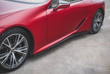 Maxton Design Prahové lišty Lexus LC 500 - černý lesklý lak