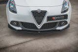 Maxton Design Spoiler předního nárazníku Alfa Romeo Giulietta Facelift V.1 - černý lesklý lak