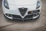 Maxton Design Spoiler předního nárazníku Alfa Romeo Giulietta Facelift V.2 - černý lesklý lak