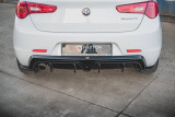 Maxton Design Spoiler zadního nárazníku Alfa Romeo Giulietta Facelift - černý lesklý lak
