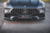Maxton Design Spoiler předního nárazníku Mercedes AMG GT 53 (4dveř. Coupe) V.2 - černý lesklý lak