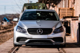 Maxton Design Spoiler předního nárazníku Mercedes E63 AMG (W212) Sedan Facelift - karbon