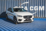 Maxton Design Spoiler předního nárazníku Volvo XC60 Mk2 R-Design V.1 - karbon