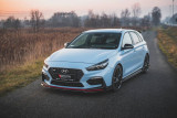 Maxton Design Spoiler předního nárazníku Hyundai I30N V.6 - texturovaný plast