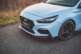 Maxton Design Spoiler předního nárazníku Hyundai I30N V.6 - černý lesklý lak
