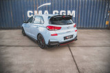 Maxton Design Boční lišty zadního nárazníku Hyundai I30N Mk3 V.6 - karbon