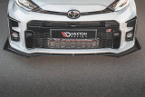 Maxton Design Zesílený spoiler předního nárazníku Racing s křidélky Toyota GR Yaris Mk4 - černá