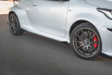 Maxton Design Zesílené prahové lišty Racing s křidélky Toyota GR Yaris Mk4 - černá